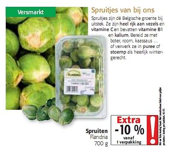 Promoties Spruiten - Groenten & Fruit - Geldig van 20/01/2010 tot 02/02/2010 bij Colruyt