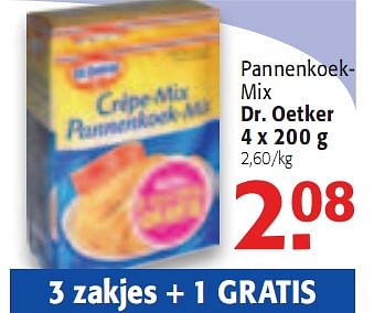 Promoties Pannenkoek- Mix - Huismerk - Alvo - Geldig van 20/01/2010 tot 02/02/2010 bij Alvo