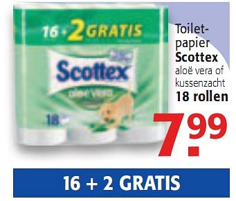 Promoties Toiletpapier - Scottex - Geldig van 20/01/2010 tot 02/02/2010 bij Alvo