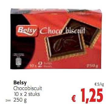 Promoties Chocobiscuit - Belsy - Geldig van 20/01/2010 tot 02/02/2010 bij Colruyt