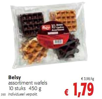 Promoties assortiment wafels - Belsy - Geldig van 20/01/2010 tot 02/02/2010 bij Colruyt