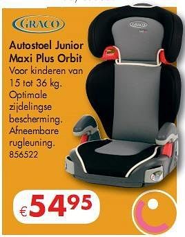 Graco Junior Maxi Plus Orbit - Promotie Dreamland
