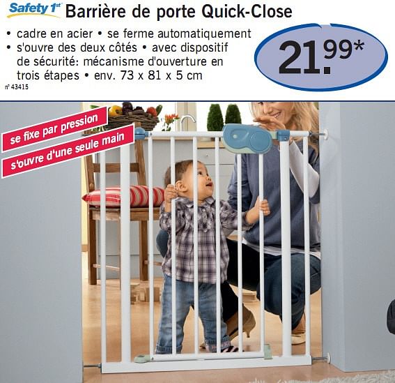 Lidl sale barriere securite