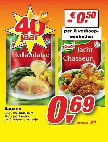 Promoties Sauzen - Knorr - Geldig van 27/01/2010 tot 09/02/2010 bij Makro