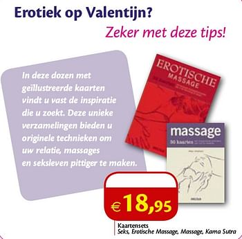 Promoties Erotische massage - Huismerk - Holland & Barrett - Geldig van 01/02/2010 tot 28/02/2010 bij Holland & Barret