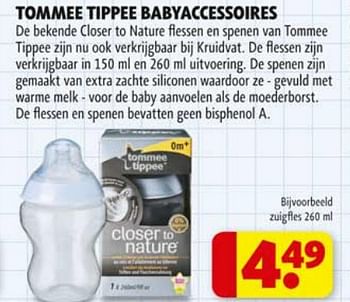 Promotions Babyaccessoires - Tommee Tippee - Valide de 02/02/2010 à 14/02/2010 chez Kruidvat