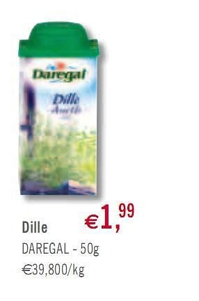 Promoties Dille - Daregal - Geldig van 02/02/2010 tot 27/02/2010 bij O'Cool