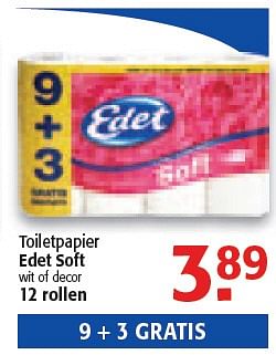 Promoties Toiletpapier - Edet - Geldig van 03/02/2010 tot 16/02/2010 bij Alvo