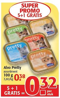 Promoties Pretty - Huismerk - Alvo - Geldig van 03/02/2010 tot 16/02/2010 bij Alvo