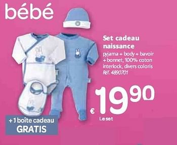 Promotion Carrefour Set Cadeau Naissance Produit Maison Carrefour Bebe Et Grossesse Valide Jusqua 4 Promobutler