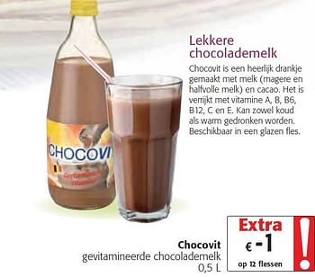 Promoties gevitamineerde chocolademelk - Chocovit - Geldig van 03/02/2010 tot 16/02/2010 bij Colruyt