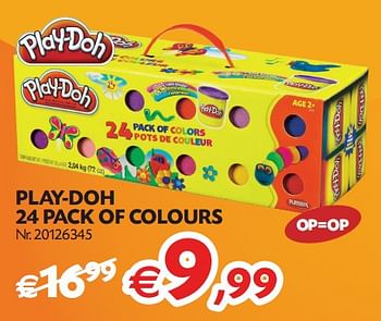 Promoties 24 PACK OF COLOURS - Play-Doh - Geldig van 09/02/2010 tot 22/02/2010 bij Fun