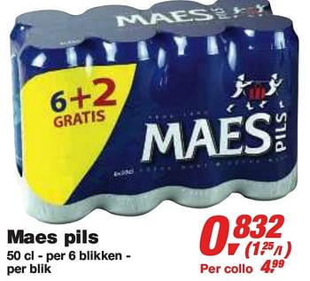 Promotions Maes pils - Maes - Valide de 10/02/2010 à 23/02/2010 chez Makro