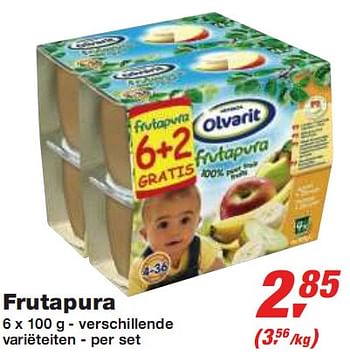 Promoties Frutapura - Olvarit - Geldig van 10/02/2010 tot 23/02/2010 bij Makro