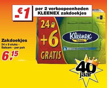 Promoties Zakdoekjes - Kleenex - Geldig van 10/02/2010 tot 23/02/2010 bij Makro