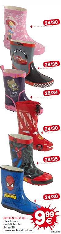 Bottes en caoutchouc trafic new arrivals