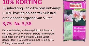 Promoties 10% KORTING - Huismerk - Groen Expert - Geldig van 11/02/2010 tot 17/02/2010 bij Groen Expert