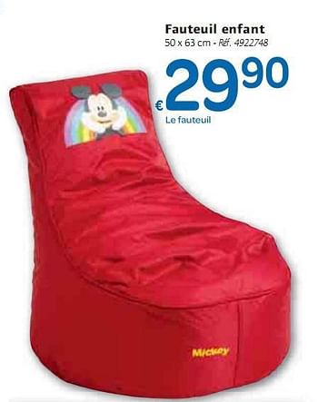 Produit Maison Carrefour Fauteuil Enfant En Promotion Chez Carrefour