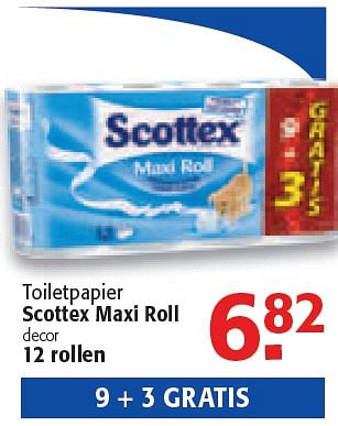 Promoties Maxi Roll - Scottex - Geldig van 17/02/2010 tot 02/03/2010 bij Alvo