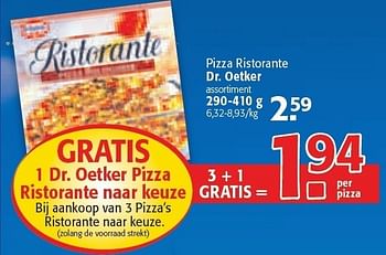 Promoties Pizza Ristorante - Dr. Oetker - Geldig van 17/02/2010 tot 02/03/2010 bij Alvo