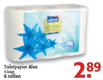 Promoties Toiletpapier - Alvo - Geldig van 17/02/2010 tot 02/03/2010 bij Alvo