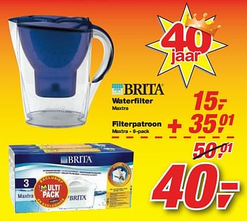Promoties Waterfilter - Brita - Geldig van 24/02/2010 tot 09/03/2010 bij Makro