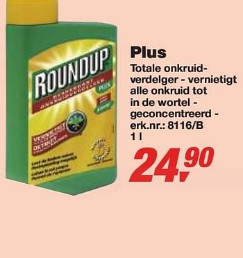 Promoties Plus - Roundup - Geldig van 24/02/2010 tot 09/03/2010 bij Makro
