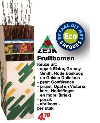 Promoties Fruitbomen - Leja - Geldig van 24/02/2010 tot 09/03/2010 bij Makro