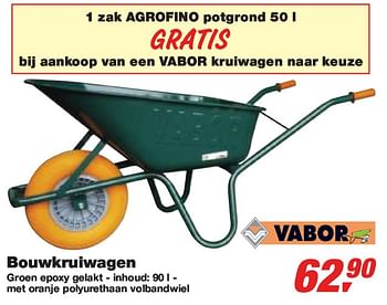 Promoties Bouwkruiwagen - Vabor - Geldig van 24/02/2010 tot 09/03/2010 bij Makro