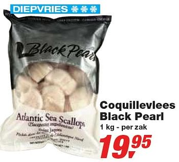 Promotions Coquillevlees Black Pearl - Diepvries afdeling - Valide de 24/02/2010 à 09/03/2010 chez Makro