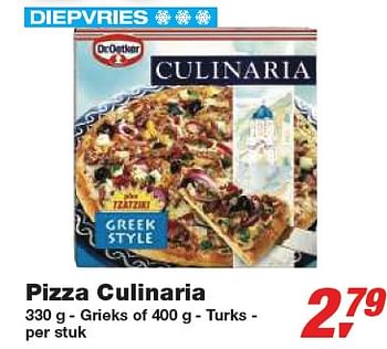 Promoties Pizza - Dr. Oetker - Geldig van 24/02/2010 tot 09/03/2010 bij Makro