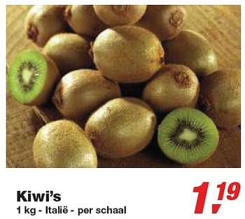 Promoties Kiwi’s - Groenten & Fruit - Geldig van 24/02/2010 tot 09/03/2010 bij Makro