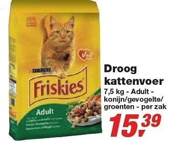 Promoties Droog kattenvoer - Friskies - Geldig van 24/02/2010 tot 09/03/2010 bij Makro