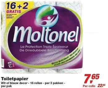 Promoties Toiletpapier - Moltonel - Geldig van 24/02/2010 tot 09/03/2010 bij Makro