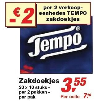 Promoties Zakdoekjes - Huismerk - Makro - Geldig van 24/02/2010 tot 09/03/2010 bij Makro