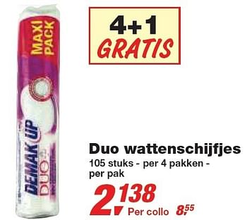 Promoties Duo wattenschijfjes - Demak'Up - Geldig van 24/02/2010 tot 09/03/2010 bij Makro