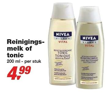 Promoties Reinigingsmelk of tonic - Nivea - Geldig van 24/02/2010 tot 09/03/2010 bij Makro