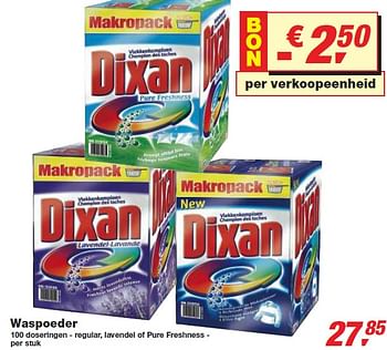 Promoties Waspoeder - Dixan - Geldig van 24/02/2010 tot 09/03/2010 bij Makro