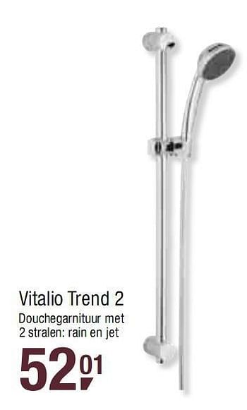 Promoties Vitalio Trend 2 - Grohe - Geldig van 24/02/2010 tot 09/03/2010 bij Makro