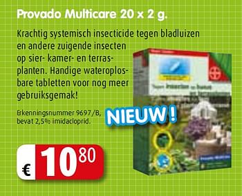 Promoties Provado Multicare 20 x 2 g. - Huismerk - Aveve - Geldig van 24/02/2010 tot 06/03/2010 bij Aveve