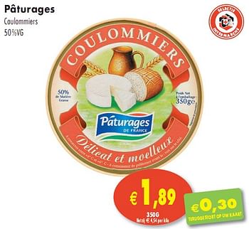 Paturages Coulommiers 50 Vg En Promotion Chez Intermarche