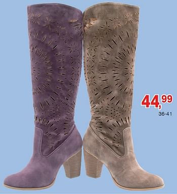 Promoties Long boots 36-41 - Huismerk - Shoe Discount - Geldig van 03/03/2010 tot 14/03/2010 bij Bristol
