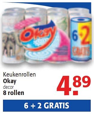 Promoties Keukenrollen - Huismerk - Okay  - Geldig van 03/03/2010 tot 16/03/2010 bij Alvo