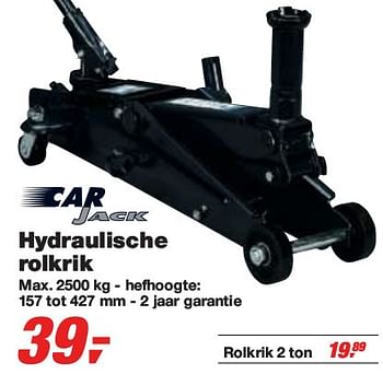 Promoties Hydraulische rolkrik - Car Jack - Geldig van 10/03/2010 tot 23/03/2010 bij Makro