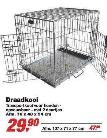 Promoties Draadkooi - Huismerk - Makro - Geldig van 10/03/2010 tot 23/03/2010 bij Makro
