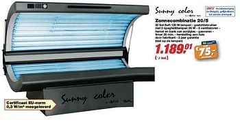 Promoties Zonnecombinatie - Sunny Color - Geldig van 10/03/2010 tot 23/03/2010 bij Makro