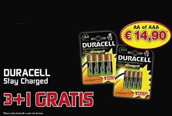 Promotions Stay Charged - Duracell - Valide de 10/03/2010 à 23/03/2010 chez Makro