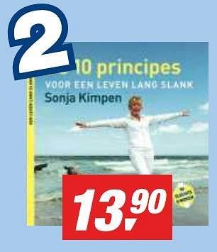 Promoties 10 principes voor een leven kang slank - Huismerk - Makro - Geldig van 10/03/2010 tot 23/03/2010 bij Makro