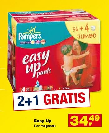 Promoties Easy Up - Pampers - Geldig van 10/03/2010 tot 23/03/2010 bij Makro