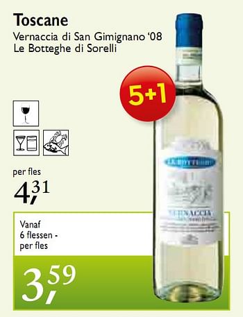 Promoties Toscane - Witte wijnen - Geldig van 10/03/2010 tot 23/03/2010 bij Makro